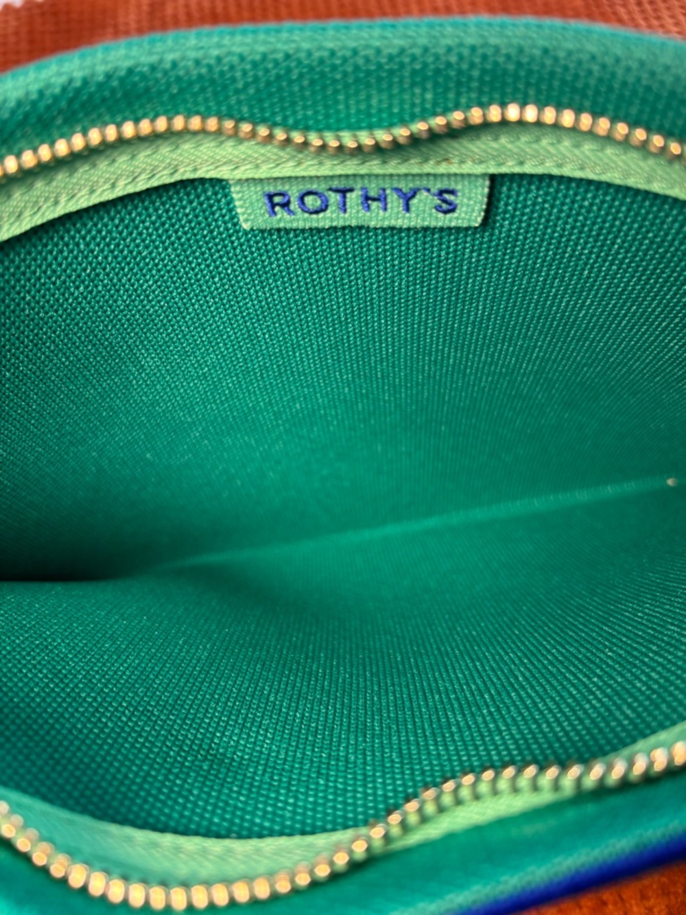 Rothy's Green Zip Pouch - Picture 3 of 4